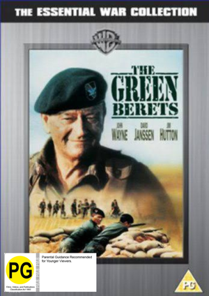 MOVIE WAR | GREEN BERETS (1968) (ZONE 2)