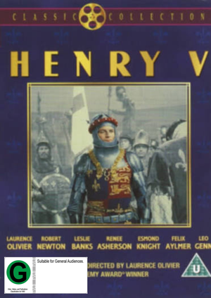 MOVIE WAR | HENRY V (1944) (ZONE 2)