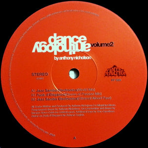 ANTHONY NICHOLSON | DANCE ANTHOLOGY VOLUME 2 - 2X12 - UK - GENERIC SLEEVE