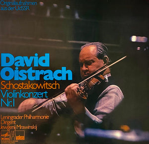 SHOSTAKOVICH | VIOLIN CONCERTO NO 1  - OISTRAKH LENINGRAD PO MRAVINSKI