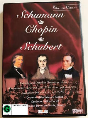 SCHUMANN | SCHUMANN / CHOPIN / SCHUBERT
