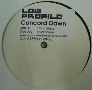 CONCORD DAWN | CHAMELEON / SHINKANSEN - 12 - WHITE LABEL PROMO
