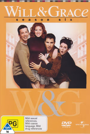 WILL AND GRACE | WILL AND GRACE SEASON 6 (4 DVD)