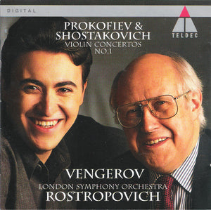 MAXIM VENGEROV / ROSTROPOVICH | PROKOFIEV AND SHOSTAKOVICH VIOLIN CONCERTOS VOL 1