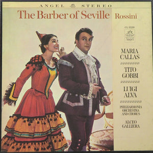 ROSSINI | BARBER OF SEVILLE - CALLAS GOBBI ALVA PO AND CHOR GALLIERA - ORANGE ANGEL