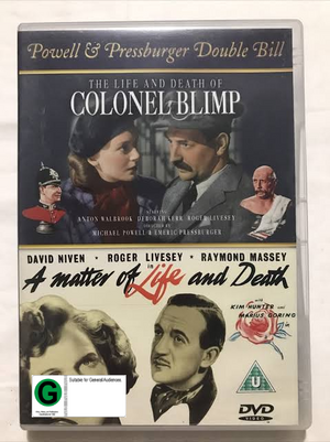MOVIE DRA | LIFE AND DEATH OF COLONEL BLIMP (1943) / MATTER OF LIFE AND DEATH (1946) (2DVD) (ZONE 2)