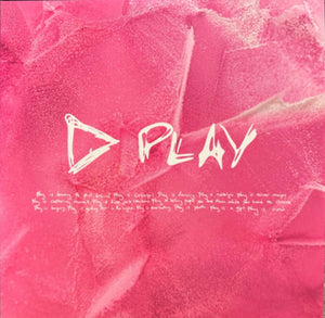 ED SHEERAN | PLAY - 2LP - CLEAR WITH PINK SPLATTER