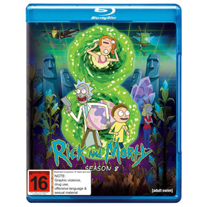 RICK AND MORTY | RICK AND MORTY SEASON 8 (BLU-RAY)