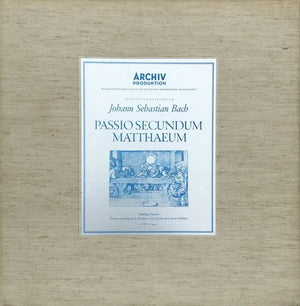 BACH | PASSIO SECUNDUM MATTHAEUM