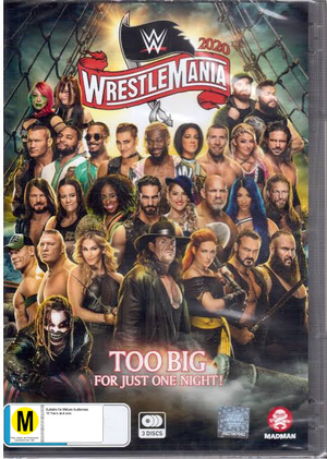 WWE | WWE WRESTLEMANIA 2020 (3DVD)