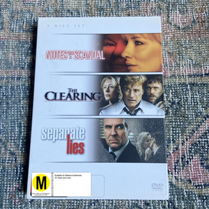 MOVIE THR | NOTES ON A SCANDAL / CLEARING / SEPARATE LIES (3DVD)