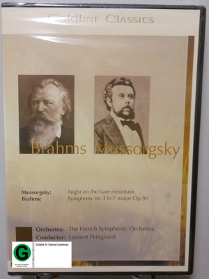 BRAHMS / MUSSORGSKY | NIGHT ON THE BARE MOUNTAIN / SYMPHONY NO 3 IN F MAJOR OP 90