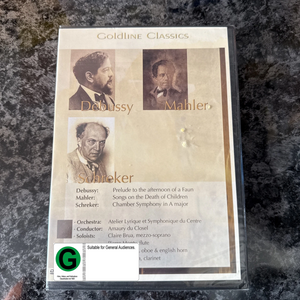 DEBUSSY / MAHLER / SCHREKER | PRELUDE TO THE AFTERNOON OF A FAUN / SONGS ON THE DEATH OF CHILDREN / CHAMBER SYMPHONY IN A MINOR