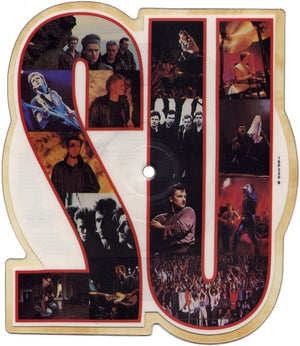 U2 | UNFORGETTABLE FIRE / A SORT OF HOMECOMING - SHAPED 7" PICTURE DISC - DISCOLOURED
