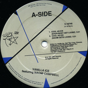 VANILLA ICE / NAOMI CAMPBELL | COOL AS ICE (EVERYBODY GET LOOSE) - 12