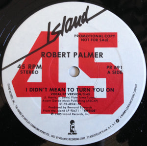 ROBERT PALMER | I DIDNT MEAN TO TURN YOU ON - 12 - PROMO - COMPANY SLEEVE