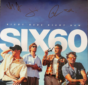 SIX60 | RIGHT HERE RIGHT NOW - CLEAR WAX (AUTOGRAPHED)
