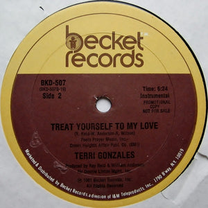 TERRI GONZALEZ | TREAT YOURSELF TO MY LOVE - 12 - PROMO - COMPANY SLEEVE