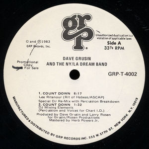 DAVE GRUSIN / AND THE NY-LA DREAM BAND | - COUNT DOWN - 12 - PROMO