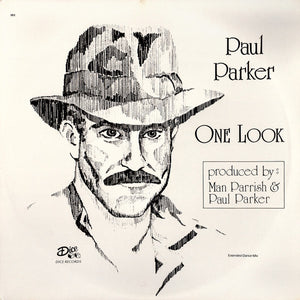 PAUL PARKER | ONE LOOK (ONE LOOK WAS ENOUGH) - 12 - CUT CORNER WRITING ON COVER