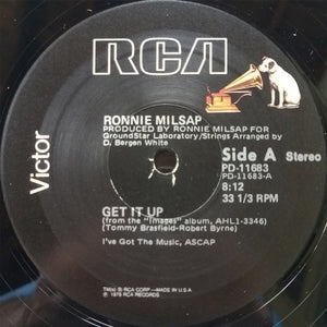 RONNIE MILSAP | GET IT UP / HI-HEEL SNEAKERS - 12 - GENERIC SLEEVE