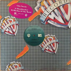 GINO SOCCIO | HEARTBREAKER / RHYTHM OF THE WORLD - 12 - PROMO