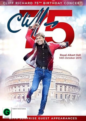 CLIFF RICHARD | CLIFF RICHARD 75TH BIRTHDAY CONCERT - ROYAL ALBERT HALL 14TH OCTOBER 2015