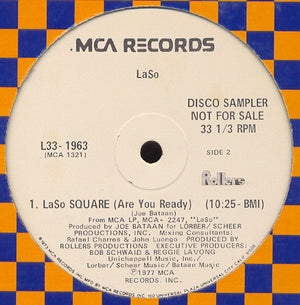 LASO | LASO SQUARE (ARE YOU READY) - 12 - COMPANY SLEEVE