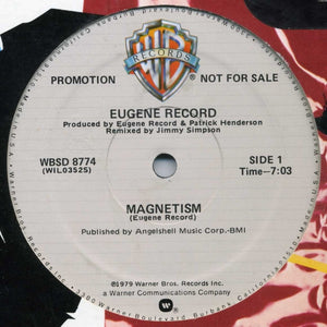 EUGENE RECORD | MAGNETISM - 12 - PROMO - WITH COMPANY SLEEVE AND HYPE