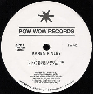 KAREN FINLEY | LICK IT - 12