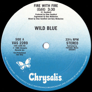 WILD | FIRE WITH FIRE - 12 - PROMO - WITH HYPE STICKER