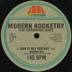 MODERN ROCKETRY | GIVE IT ALL YOU GOT - 12 - COMPANY SLEEVE