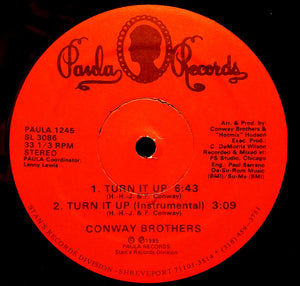 CONWAY BROTHERS | TURN IT UP - 12 - SAMPLE COPY