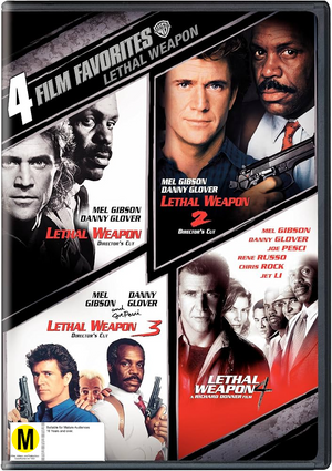 MOVIE ACT | LETHAL WEAPON 1 TO 4 (2DVD) (ZONE 1)