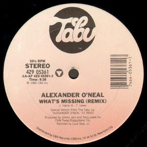 ALEXANDER ONEAL | WHAT'S MISSING - 12