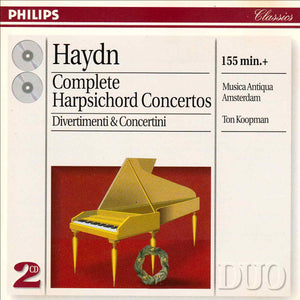 HAYDN / KOOPMAN | COMPLETE HARPISICHORD CONCERTOS (2CD)