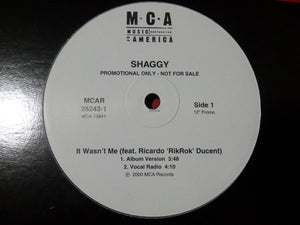 SHAGGY | IT WASN'T ME - 12 - GENERIC SLEEVE