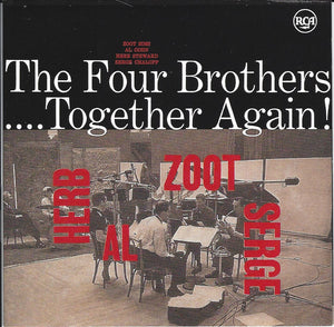ZOOT SIMS / AL COHN / HERB,CHALOFF, SERGE STEWARD | FOUR BROTHERS TOGETHER AGAIN