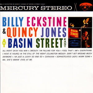 BILLY ECKJSTINE / QUINCY JONES | BILLY ECKSTINE AND QUINCY JONES AT BASIN STREET (JAPANESE)