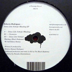 ROBERTO RODRIGUEZ | DANCE LIKE NOBODY'S WATCHING EP