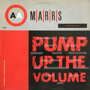 MARRS | PUMP UP THE VOLUME - 12 - PICTURE SLEEVE