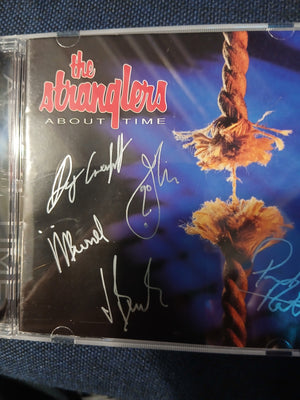 STRANGLERS | ABOUT TIME (AUTOGRAPHED)