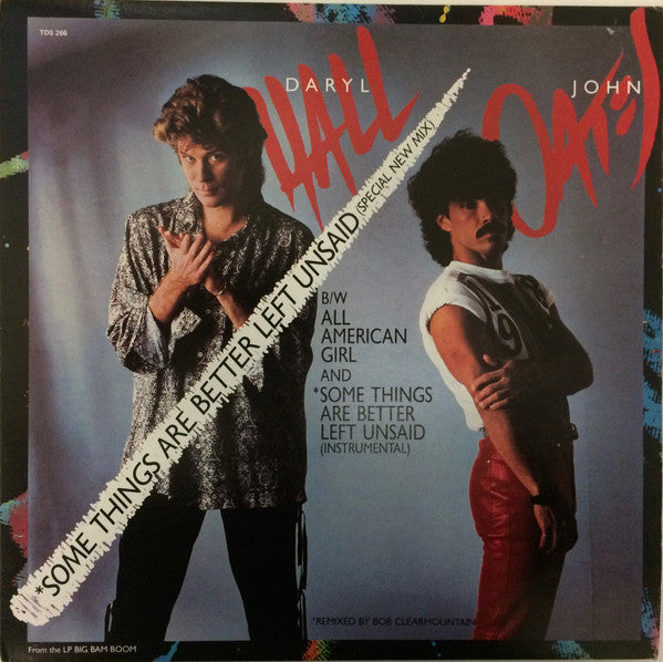 HALL AND OATES | SOME THINGS ARE BETTER LEFT UNSAID - 12