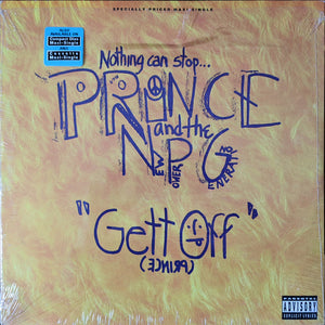 PRINCE | GETT OFF 12 - US PROMO - GENERIC SLEEVE - LABELS
