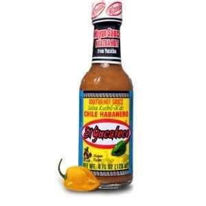 EL YUCATECO XTRA HOT HABANERO SAUCE 118ML