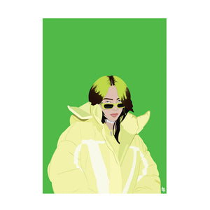 BILLIE EILISH ART PRINT A2 POSTER 94
