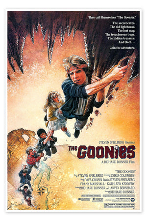 GOONIES RETRO MOVIE POSTER 144
