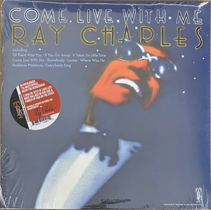RAY CHARLES | COME LIVE WITH ME (VINYL)