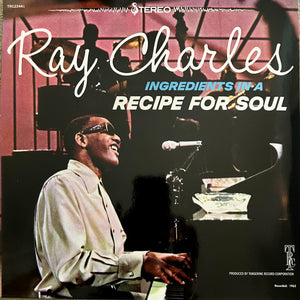 RAY CHARLES | INGREDIENTS IN A RECIPE FOR SOUL (ORANGE EDITION) (VINYL)
