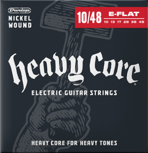 HEAVY CORE GUITAR STRING SET DUNLOP